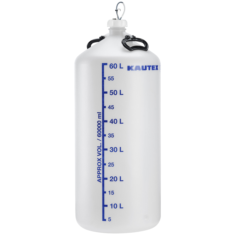 Ballonflasche 60 l mit Überlaufsensor (Destillat)