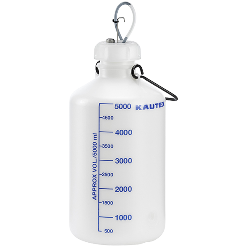 Carboy 5 l with overflow sensor (distillate)