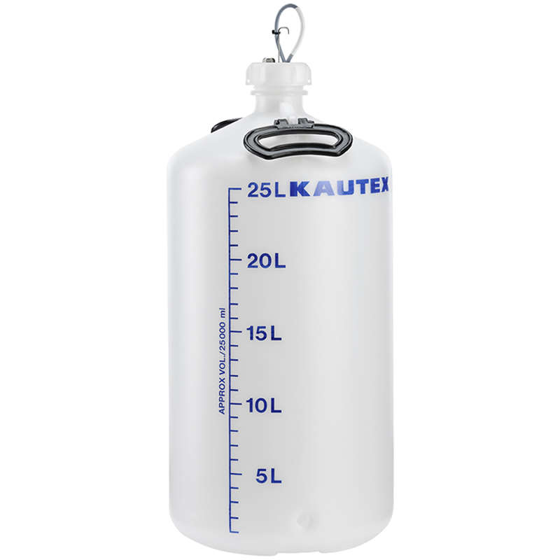 Ballonflasche 25 l mit Überlaufsensor (Destillat)