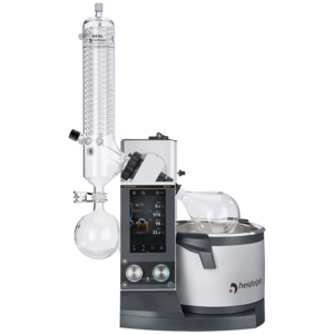 Hei-VAP Ultimate Control - motor lift model with G3 XL vertical glassware