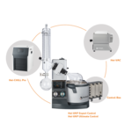 Hei-VAP Expert Control - modelo con elevador manual y condensador de hielo seco G5