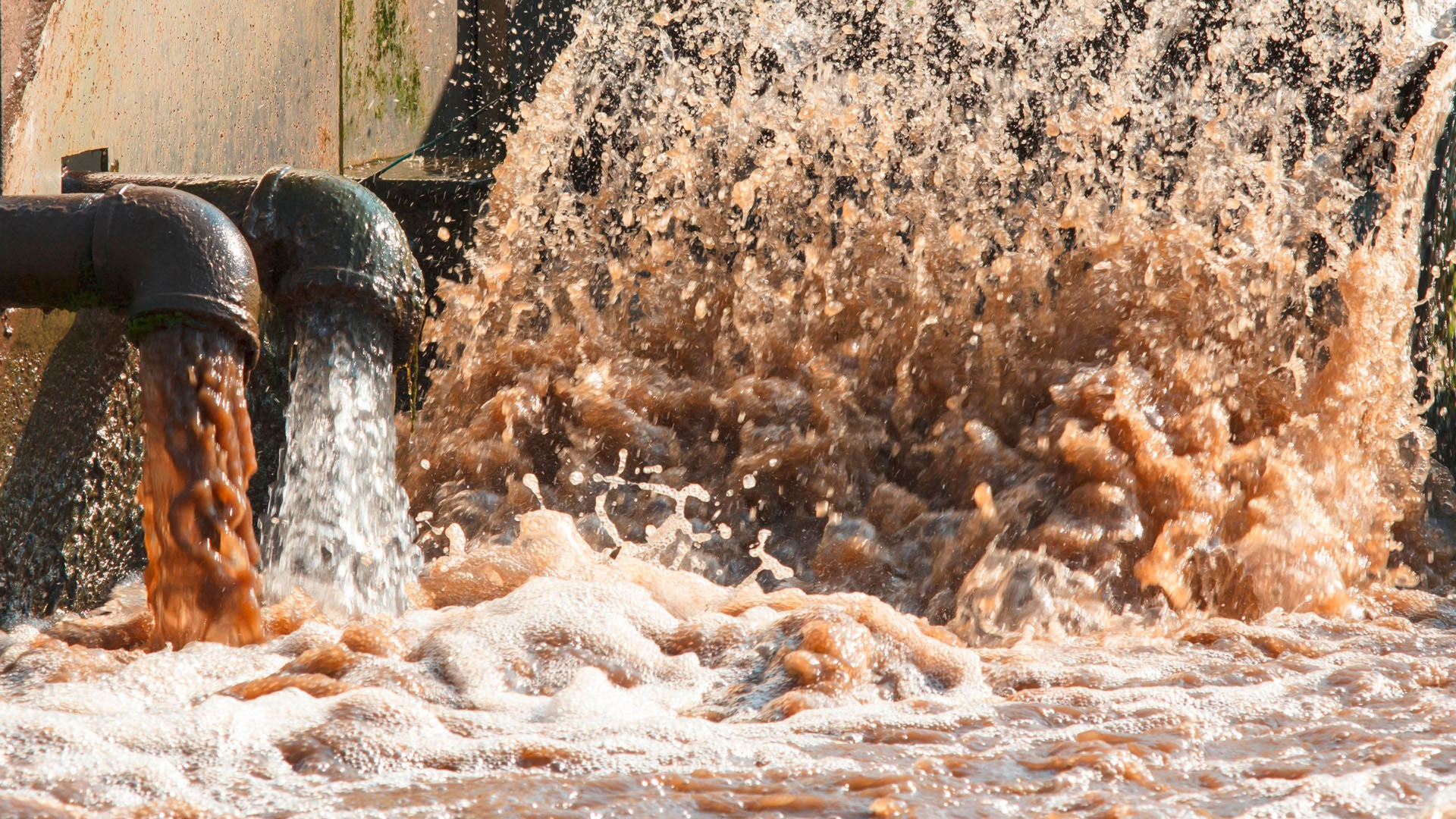 Cleaning of wastewater in nuclear power plants