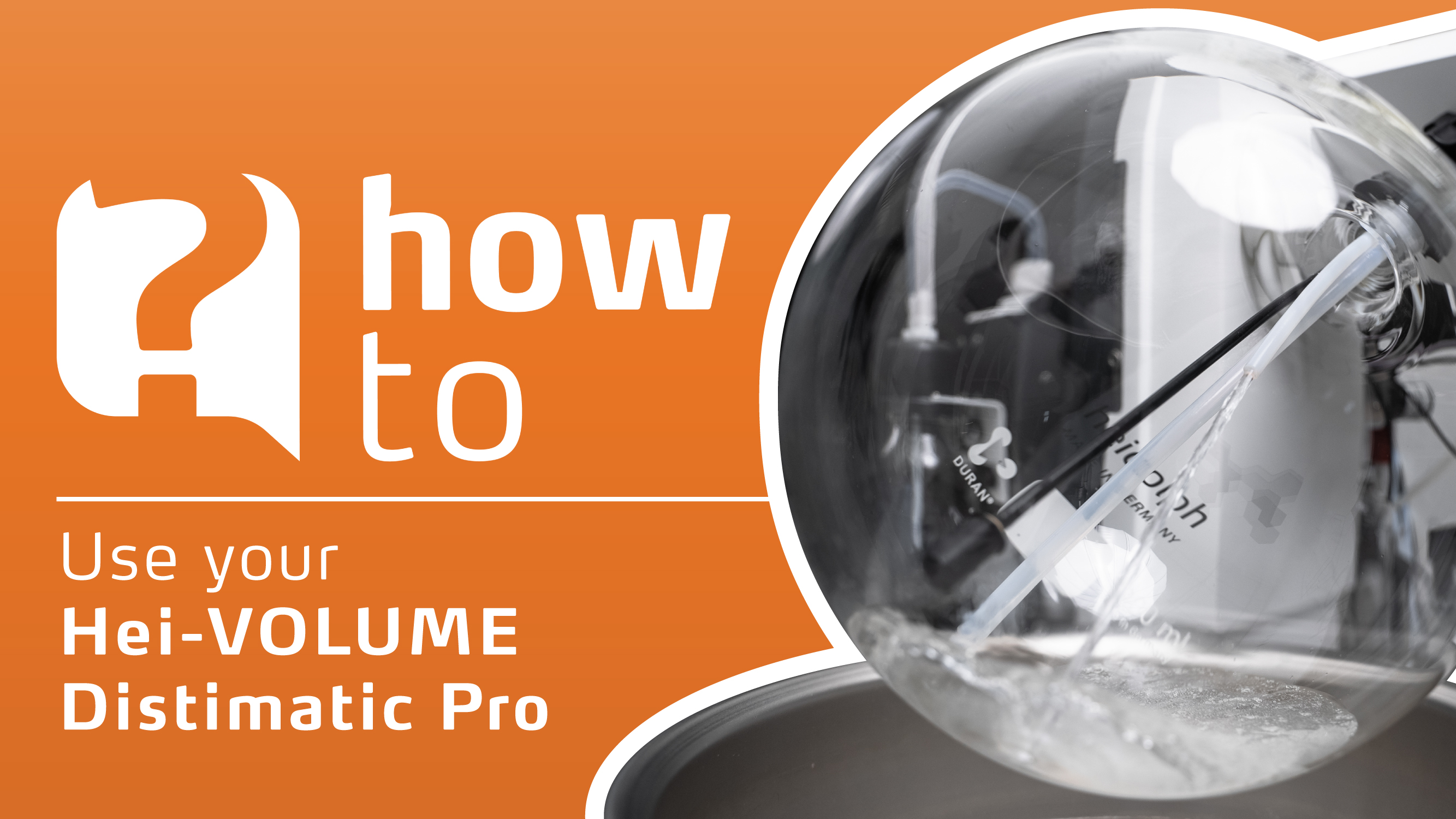 How does the Hei-VOLUME Distimatic Pro automatic module work?