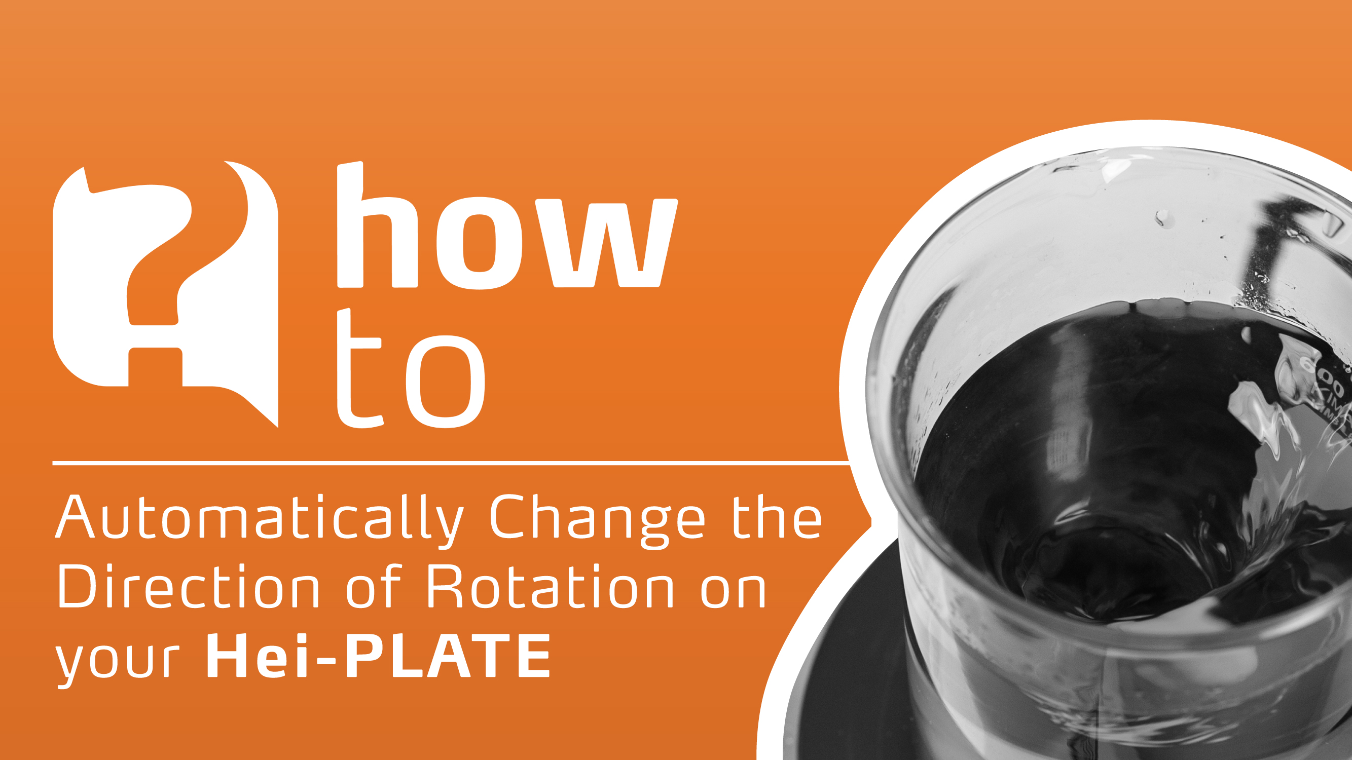 How to – change of direction of rotation