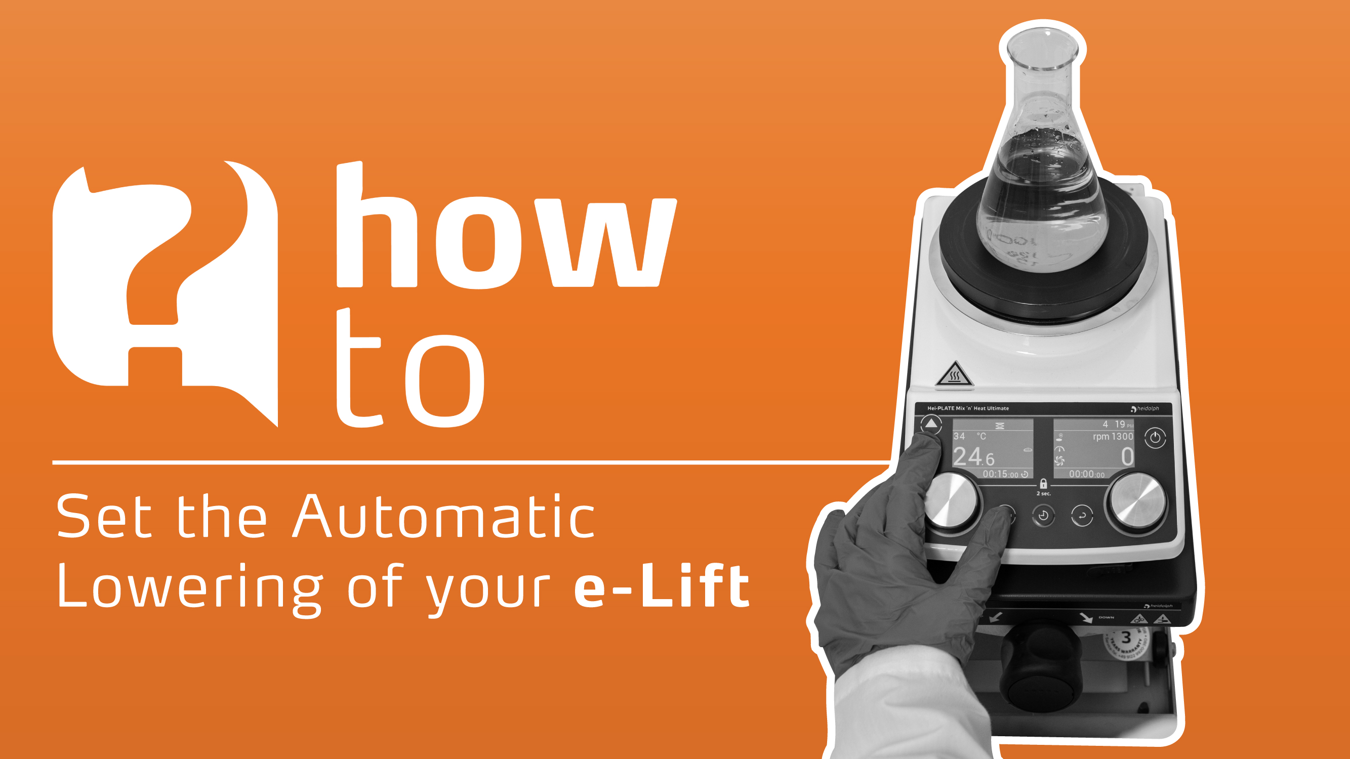 How to – automatic lowering e-lift
