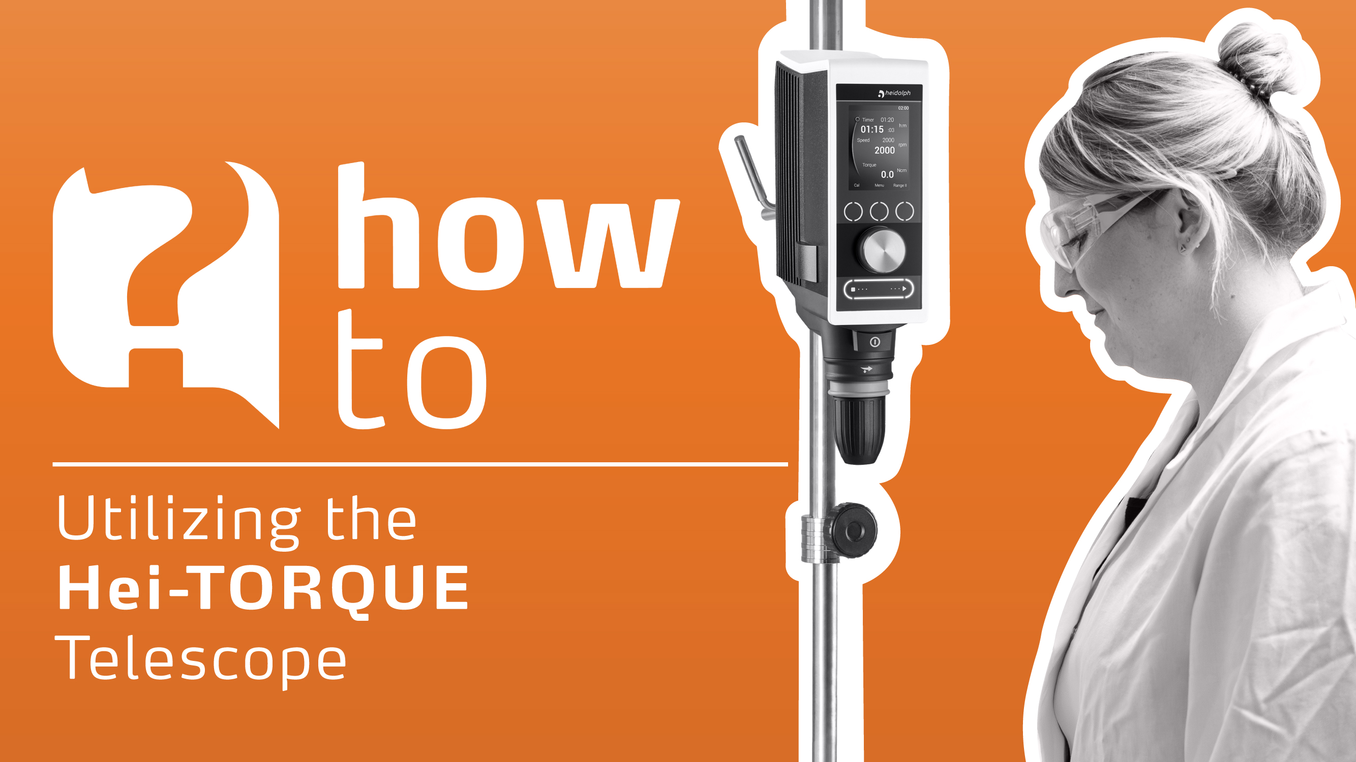 How To use the telescope stand