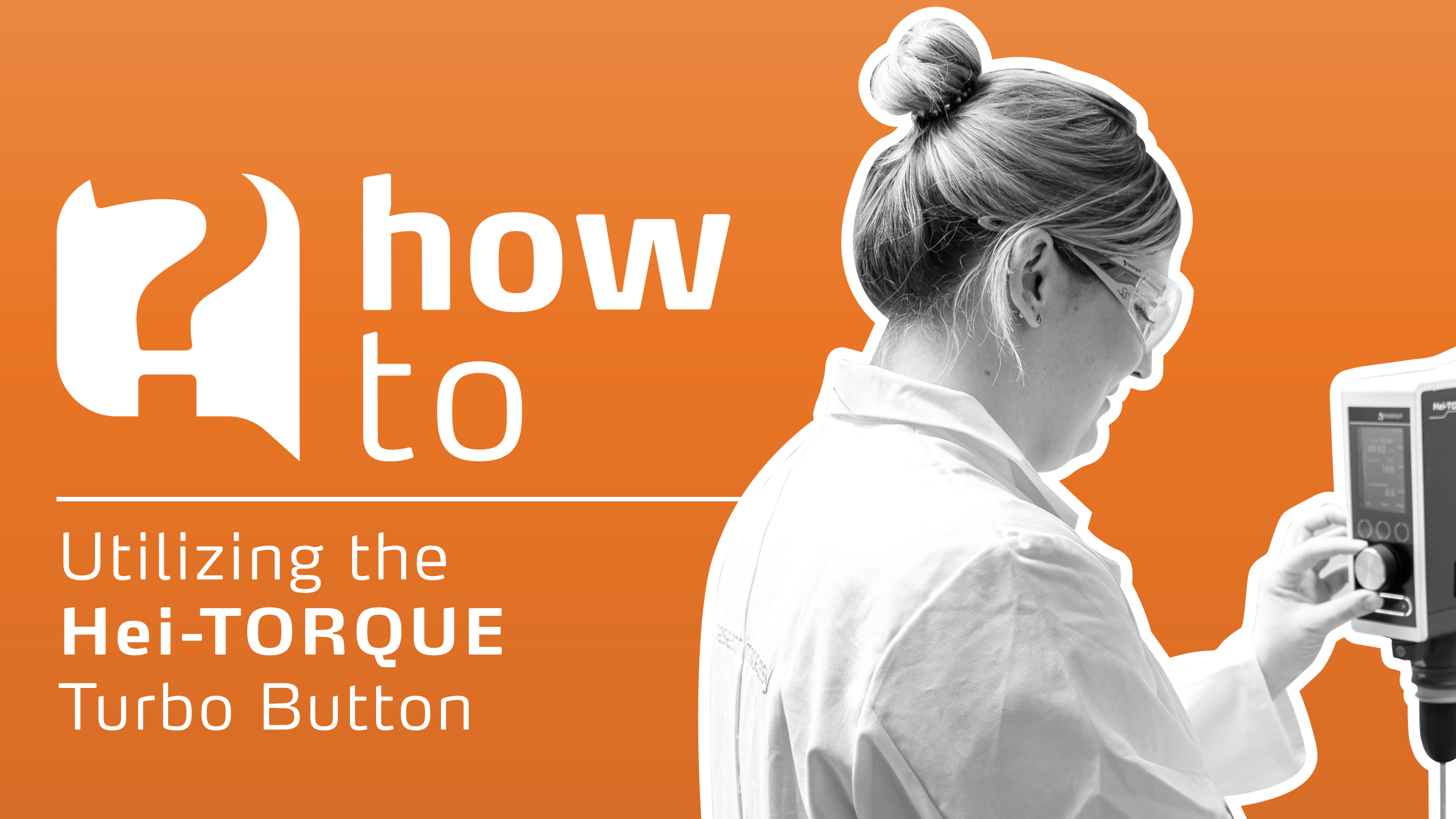 How To use the turbo button (Hei-TORQUE Core)
