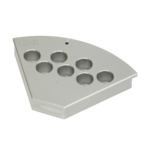 PolyBlock for 2 dram vials, 7 x 17mm